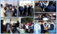 گشت مشترک 8 فروردین 1401 کارشناسان بهداشت محیط از صنوف شهرستان 